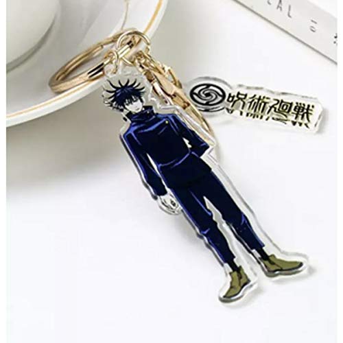呪術廻戦♪アクリルキーホルダー アクキー グッズ♪虎杖悠仁 伏黒恵 五条悟 釘崎野薔薇 七海建人 禪院真希 狗巻棘 パンダ 両面宿儺 b