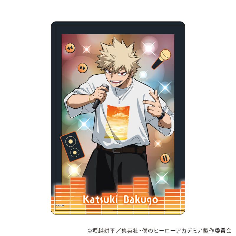 キャラクリアケース「僕のヒーローアカデミア」02/爆豪勝己 カラオケパーティーver.(描き下ろし)