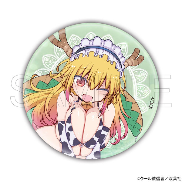 【限定販売】小林さんちのメイドラゴン 缶バッジ トール 水着Ver.