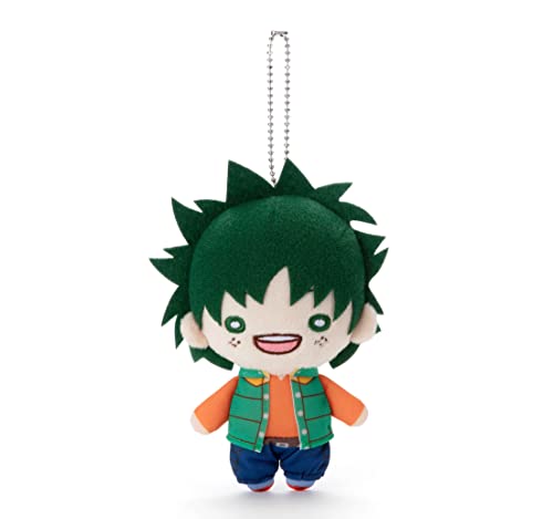 タカラトミーアーツ 僕のヒーローアカデミア 休日 ボールチェーン付ぬいぐるみ緑谷出久 約12cm ポリエステル製