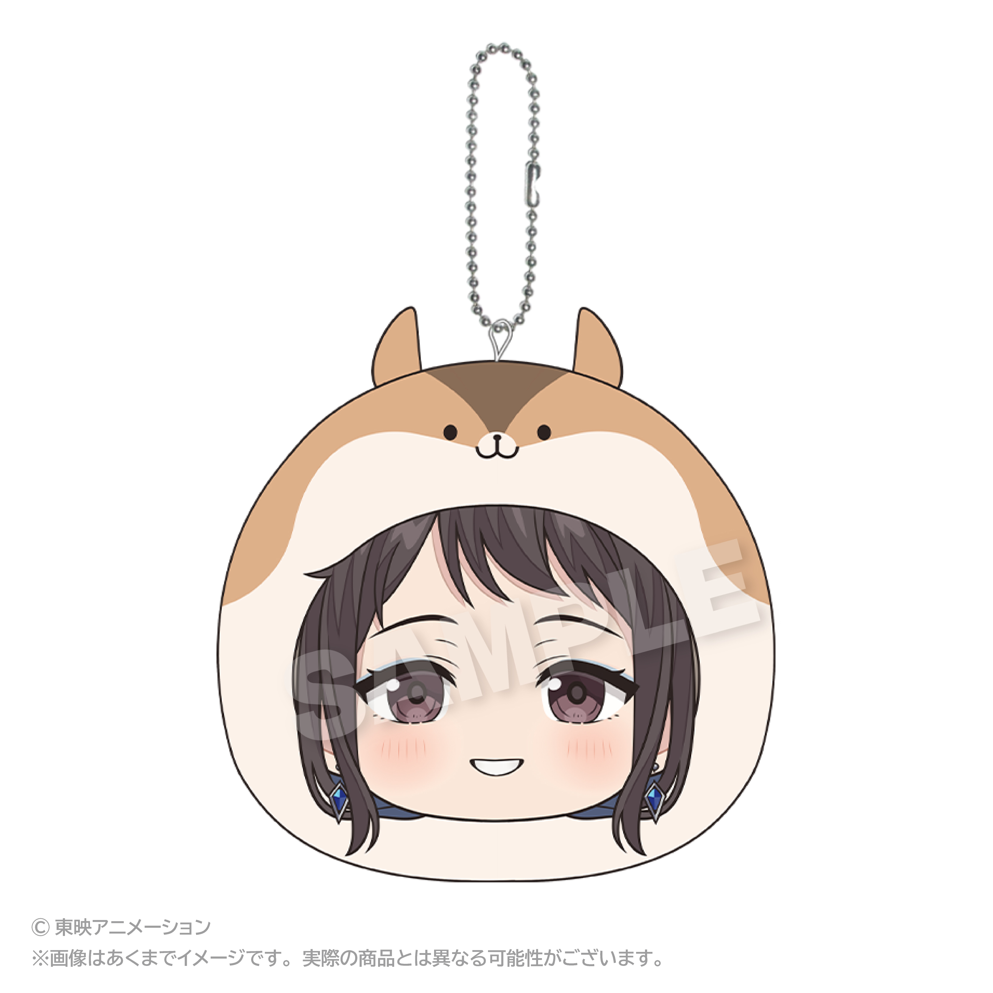 ガールズバンドクライ_まるめいつクッションキーホルダー Vol.2 リン