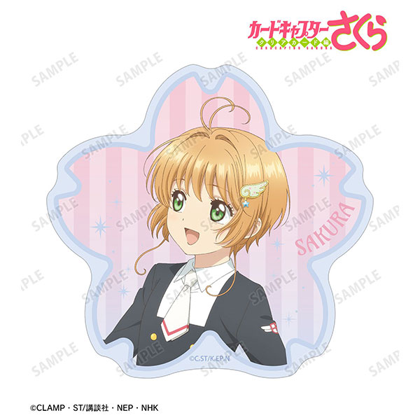 カードキャプターさくら クリアカード編 描き下ろし 木之本桜 みんなで旅行ver. ダイカットステッカー