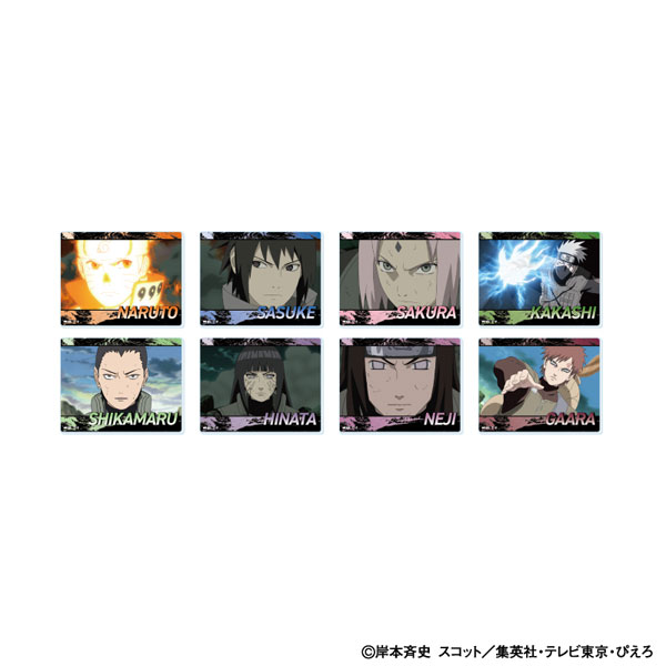 ミニアクリルプレート「NARUTO-ナルト- 疾風伝」10/セット2 場面写イラスト 8個入りBOX[A3]《０８月予約》