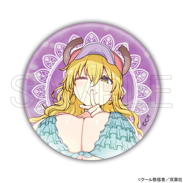 【限定販売】小林さんちのメイドラゴン 缶バッジ ルコア 水着Ver. A