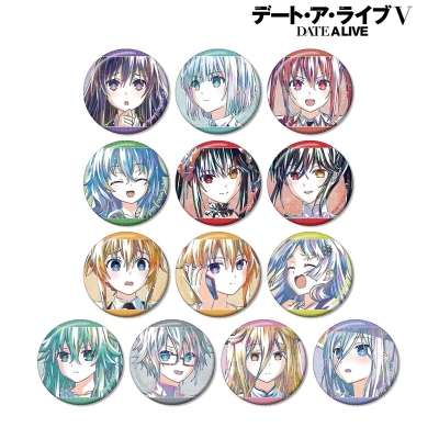 【グッズ-バッチ】アニメ「デート・ア・ライブV」 トレーディング Ani-Art 第2弾 グリッター缶バッジ【再販】