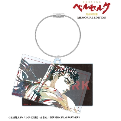【グッズ-キーホルダー】アニメ『ベルセルク 黄金時代篇 MEMORIAL EDITION』 ガッツ Ani-Art 2連ワイヤーBIGアクリルキーホルダー【再販】