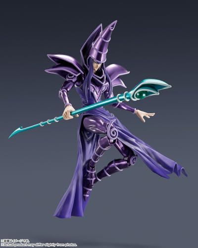 TAMASHII NATIONS S.H.モンスターアーツ 遊☆戯☆王デュエルモンスターズ ブラック・マジシャン 約185mm PVC&ABS製 塗装済み可動フィギュア