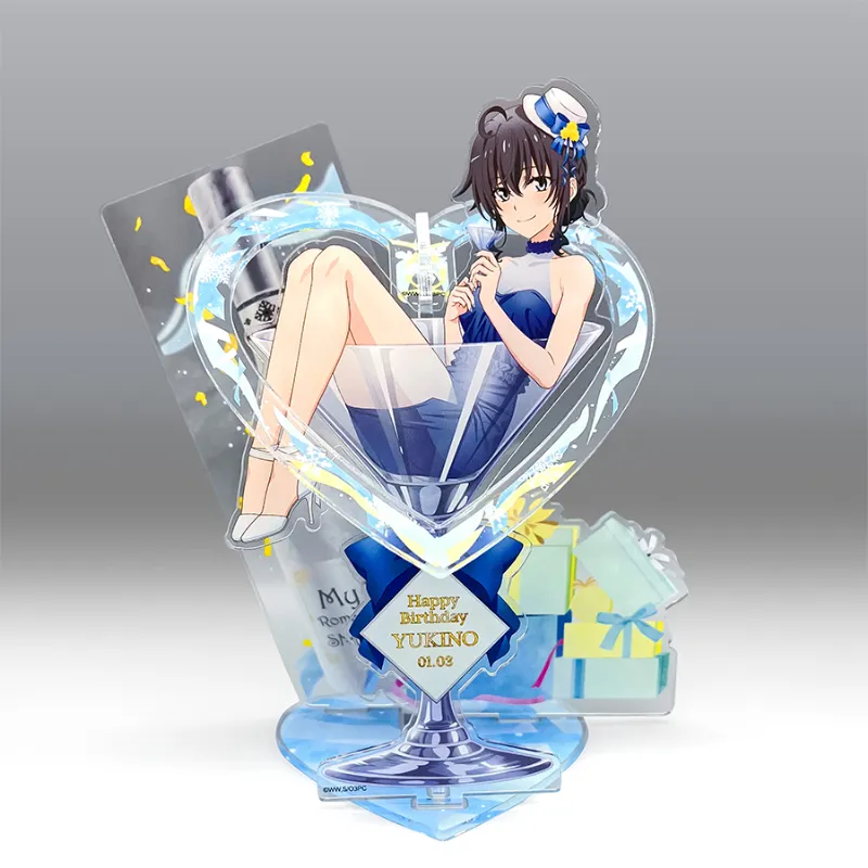 【予約2026年03月】やはり俺の青春ラブコメはまちがっている。完 立体アクリルフィギュア 雪乃BD2023 TBSグロウディア