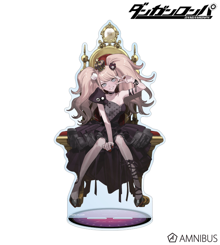 およさんイラスト 江ノ島盾子 玉座ver. 特大アクリルスタンド