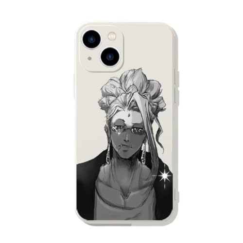 終末のワルキューレ iphone17ケース スマホケース 釈迦 うさぎ ヘラクレス ソー 呂布奉先 軟殻 シリカゲル iPhone多機種対応 脱着簡単 耐衝撃 可愛い 潮流 携帯ケース コスプレ小物 萌えグッズ プレゼント (iphone12 pro ケース,白3)