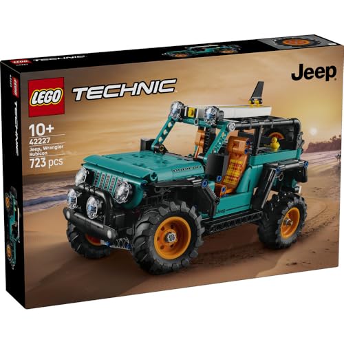 レゴ(LEGO) テクニック Jeep(R) Wrangler Rubicon SUV おもちゃ 玩具 誕生日 プレゼント ブロック 男の子 女の子 子供 10歳 11歳 12歳 小学生 乗り物 車 ミニカー フィギュア グッズ 42227