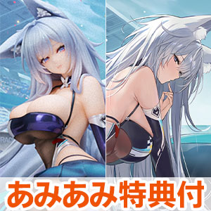 【あみあみ限定特典】【特典】アズールレーン 信濃 寝待の銀輿Ver LEDアクリル展示ケース付 スペシャル版 1/7