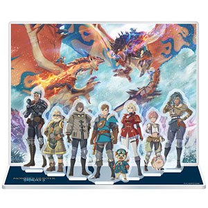 モンスターハンターストーリーズ3 ～運命の双竜～ ジオラマアクリルスタンド
