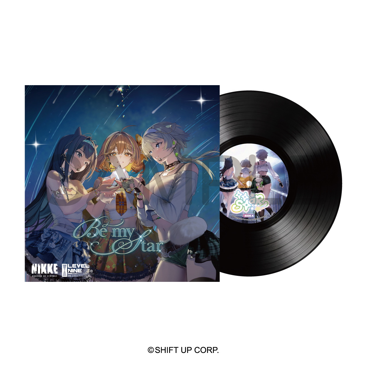 勝利の女神:NIKKE_LPレコード 「BE MY STAR」