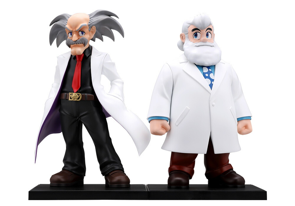 OSHI WORKS ロックマン Dr.ワイリー＆Dr.ライト 完成品フィギュア