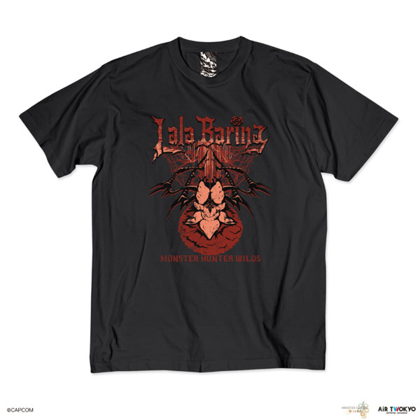『モンスターハンターワイルズ』第2弾 シーンイラストTシャツ 1(ラバラ・バリナ)スミXL