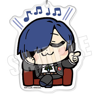 ペルソナ3 リロード 主人公×ぶくぶ おおきめアクリルキーホルダー 02.音楽