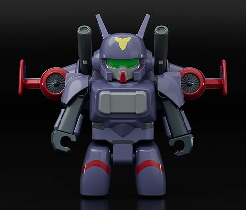 グッドスマイルカンパニー 機甲戦記ドラグナー BRICKROID ドラグナー2 プラスチック製 塗装済み可動フィギュア ノンスケール 専用台座付属 全高約50mm