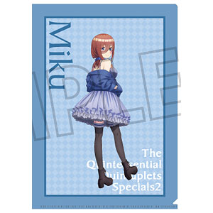 五等分の花嫁* クリアファイル 中野三玖