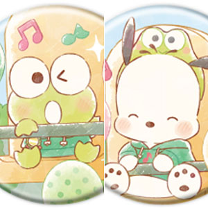 ホログラム缶バッジ(57mm)「はぴだんぶい」05/グラフアートイラスト 6個入りBOX