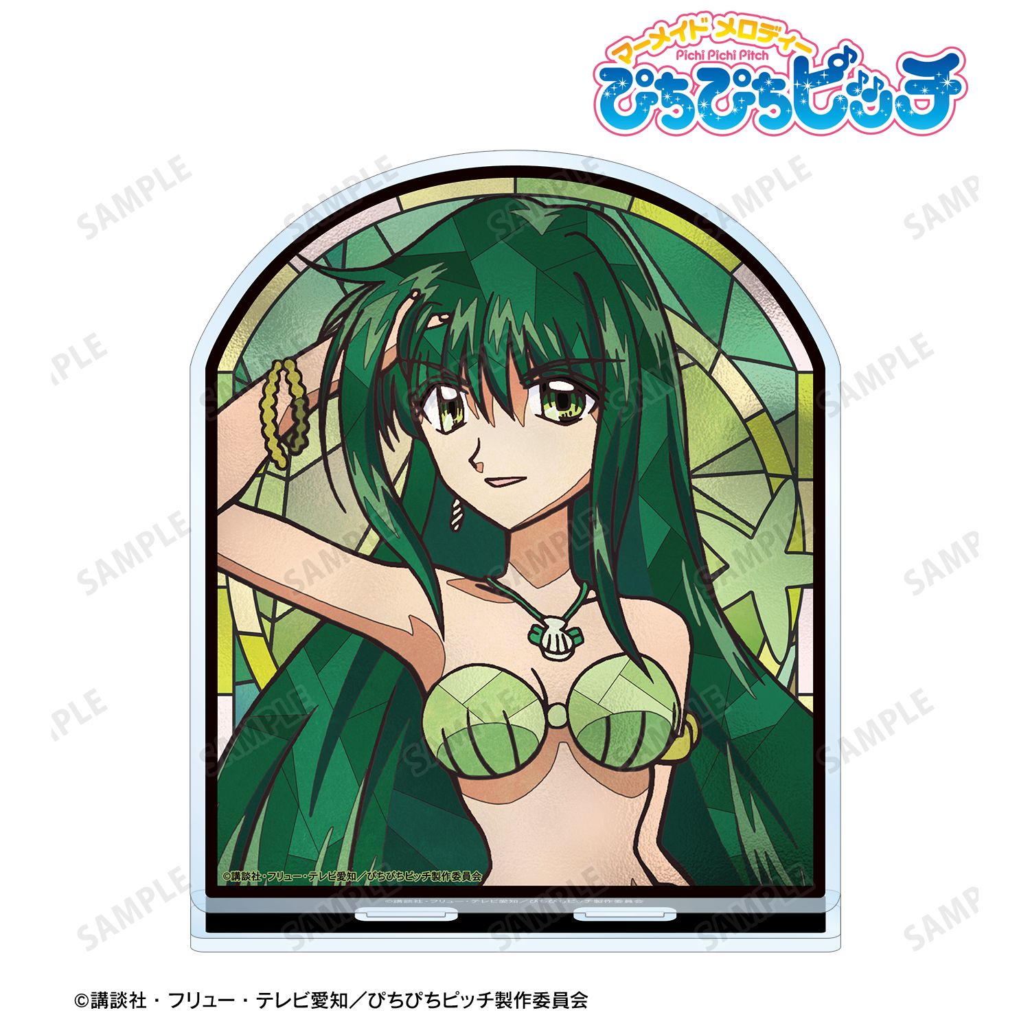 ぴちぴちピッチ_リナ Aure Glass BIGアクリルスタンド