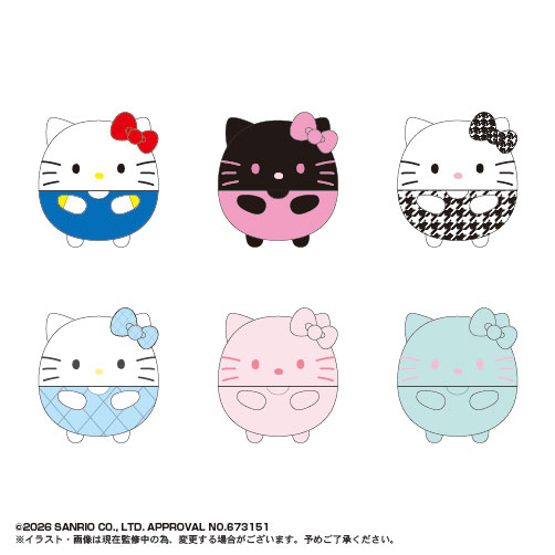 サンリオキャラクターズ ふわコロりん11 6個入りBOX