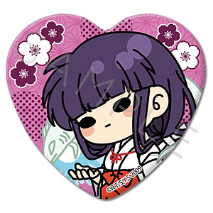 『犬夜叉』 ハート型缶バッジ M-F(桔梗)