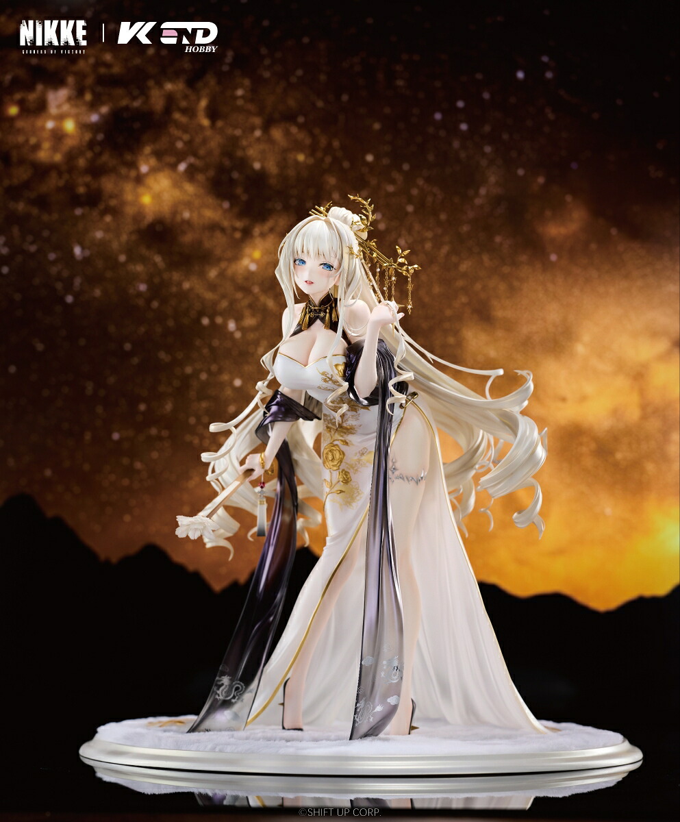 【特典】勝利の女神：NIKKE クラウン：グローリアスフラワー 1/4 完成品フィギュア[VKEND]【同梱不可】【送料無料】