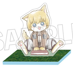 進撃の巨人 調査兵にゃん 大地なアクリルスタンド アルミン