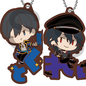 あんさんぶるスターズ!! おなまえぴたんコラバーマスコットvol.1(Trickstar/UNDEAD) 8個入りBOX