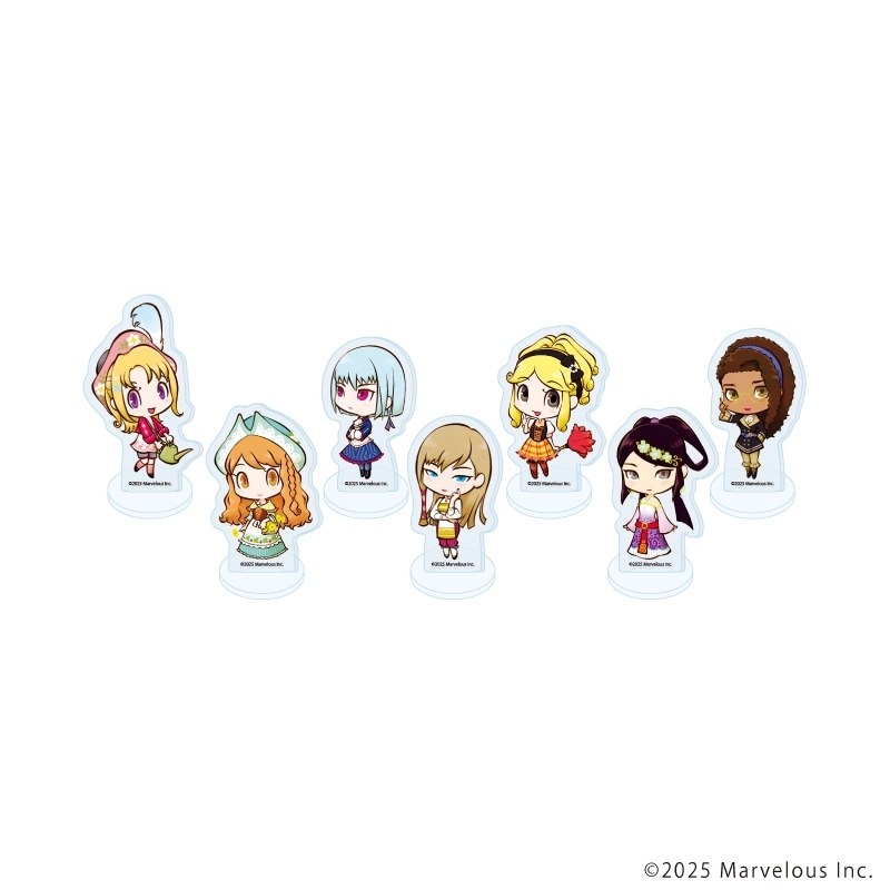 【予約2026年03月】アクリルぷちスタンド「牧場物語 Let's！風のグランドバザール」02/ブラインド(全7種)(公式イラスト) 7パック入りBOX A3