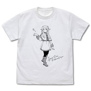 葬送のフリーレン フリーレンの色仕掛け Tシャツ/WHITE-M