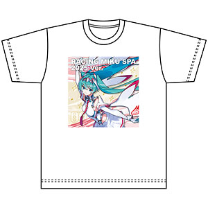 初音ミク レーシングVer.SPA 2025応援Ver. Tシャツ(Lサイズ)