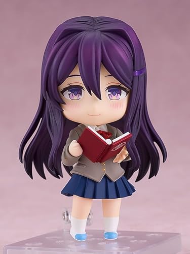グッドスマイルカンパニー ドキドキ文芸部! ねんどろいど ユリ プラスチック製 塗装済み可動フィギュア ノンスケール 専用台座付属 全高約100mm 再販