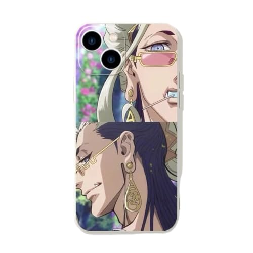 終末のワルキューレ iphone17ケース スマホケース 釈迦 うさぎ ヘラクレス ソー 呂布奉先 軟殻 シリカゲル iPhone多機種対応 脱着簡単 耐衝撃 可愛い 潮流 携帯ケース コスプレ小物 萌えグッズ プレゼント (iphone17 pro ケース,白4)