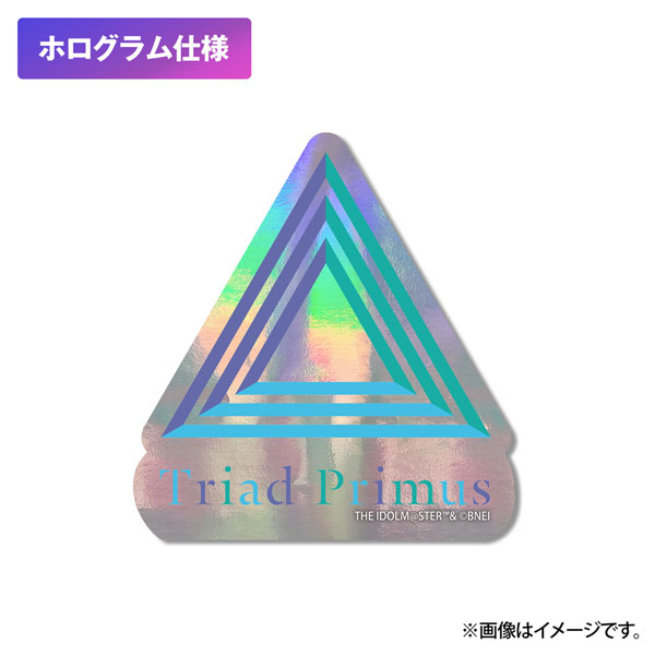 アイドルマスター シンデレラガールズ Triad Primus ホログラムミニステッカー