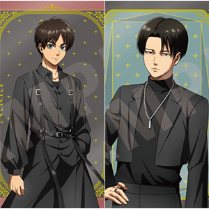 TVアニメ『進撃の巨人』 ブラックコーデシリーズ トレーディングキラキラカード 8個入りセット