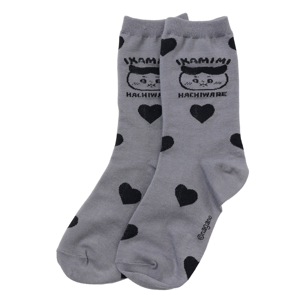 ちいかわ ソックス ハチワレシリーズ グレー