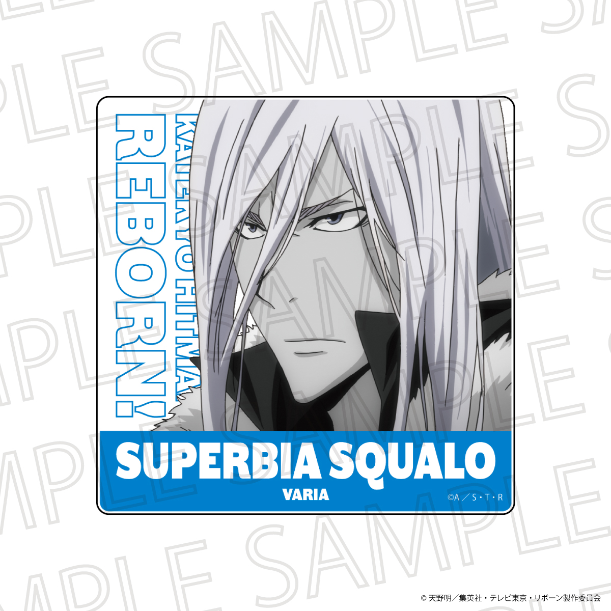 家庭教師ヒットマンREBORN!_アクリルブロック スペルビ・スクアーロ（10年後）（アクセントカラー）