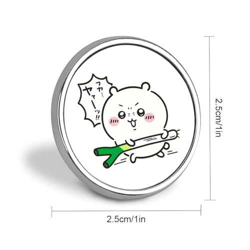 バッジ 円形 25mm ちいかわお ブローチ ピンブローチ ピンバッジ ラペルピン ピンバッジ エスディージーズ 襟章 薄型 バッグ飾 コレクション プレゼント