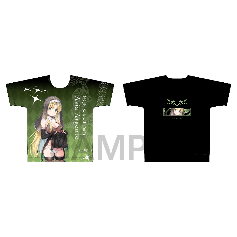 ハイスクールD×D フルグラフィックTシャツ アーシア・アルジェント サキュバス&シスター ver.【催事商品】