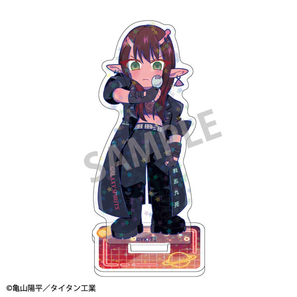 銀河特急 ミルキー☆サブウェイ ホログラムミニアクリルスタンド アカネ 描き起こし第2弾