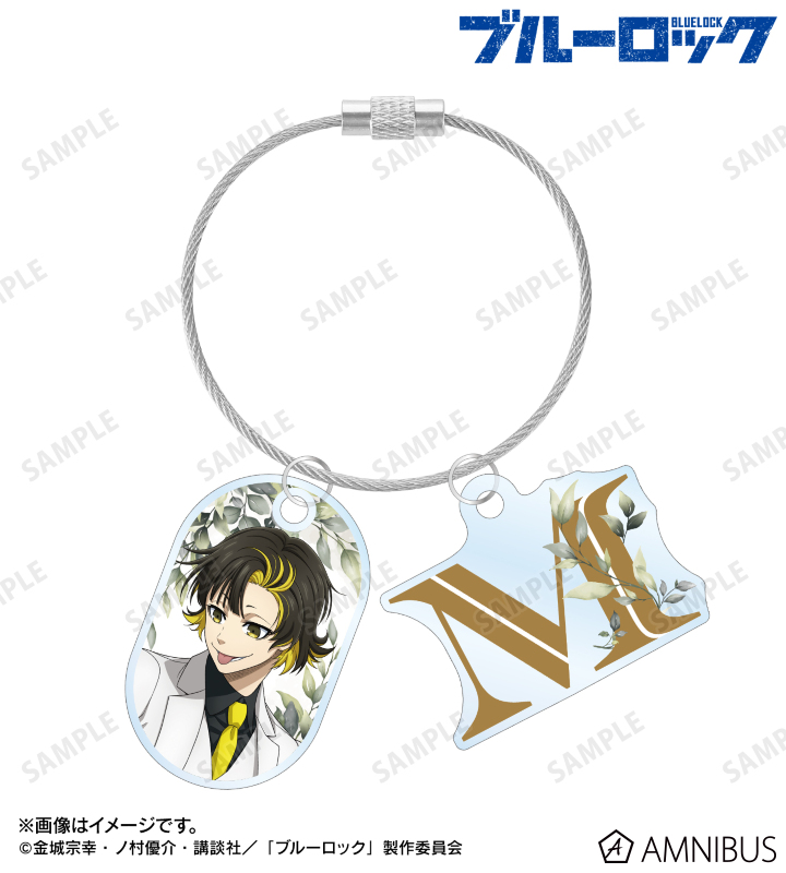 描き下ろし 蜂楽 廻 スーツモデルver. 第2弾 2連ワイヤーアクリルキーホルダー