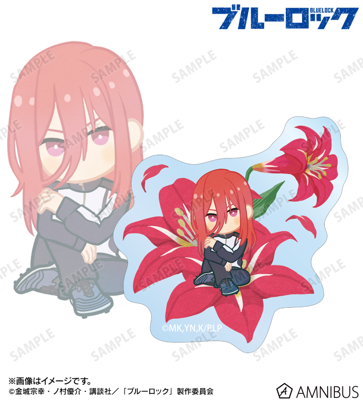 千切 豹馬 Botania 第2弾 クリアダイカットステッカー