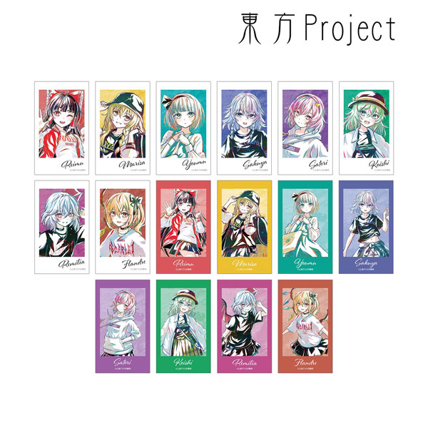 東方Project 松本能人イラスト 現代風ファッションver. トレーディング Ani-Art Ani-Frame 16個入りBOX
