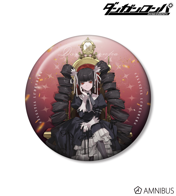 およさんイラスト セレスティア・ルーデンベルク 玉座ver. 100mm缶バッジ