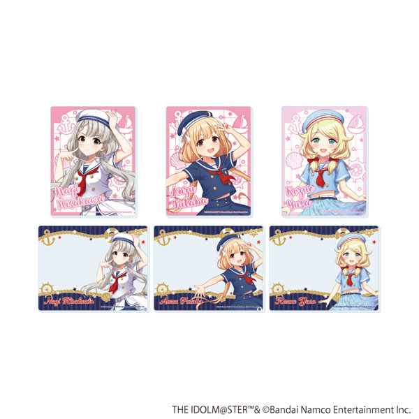 アクリルカード「アイドルマスター シンデレラガールズ」10/マリンセーラーver. 描き下ろしイラスト 6個入りBOX