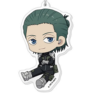 怪獣8号 ぺたん娘缶アクリルキーホルダー 出雲ハルイチ