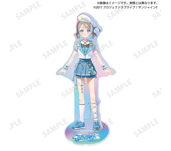 ラブライブ！サンシャイン!! 浦の星女学院購買部 BIGオーロラアクリルスタンド 渡辺 曜