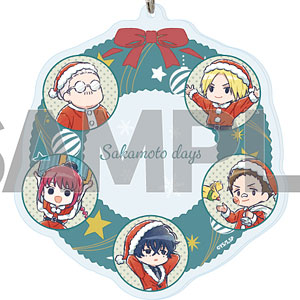デカアクリルキーホルダー「SAKAMOTO DAYS」20/デザインA クリスマスver.(グラフアートイラスト)